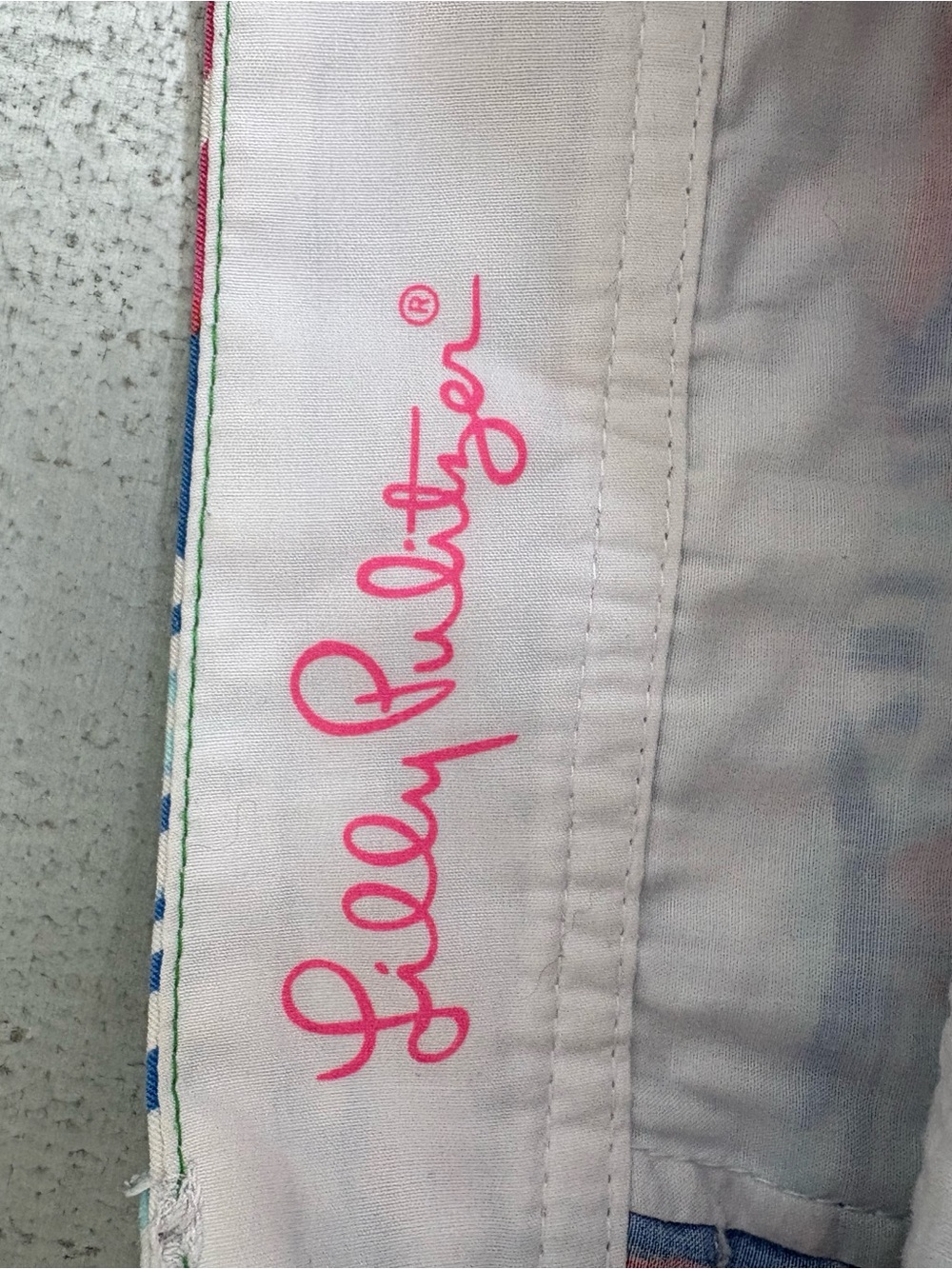 Lilly Pulitzer Sailboat Print Shorts - Blue, Pink & White - Picture 3 of 6